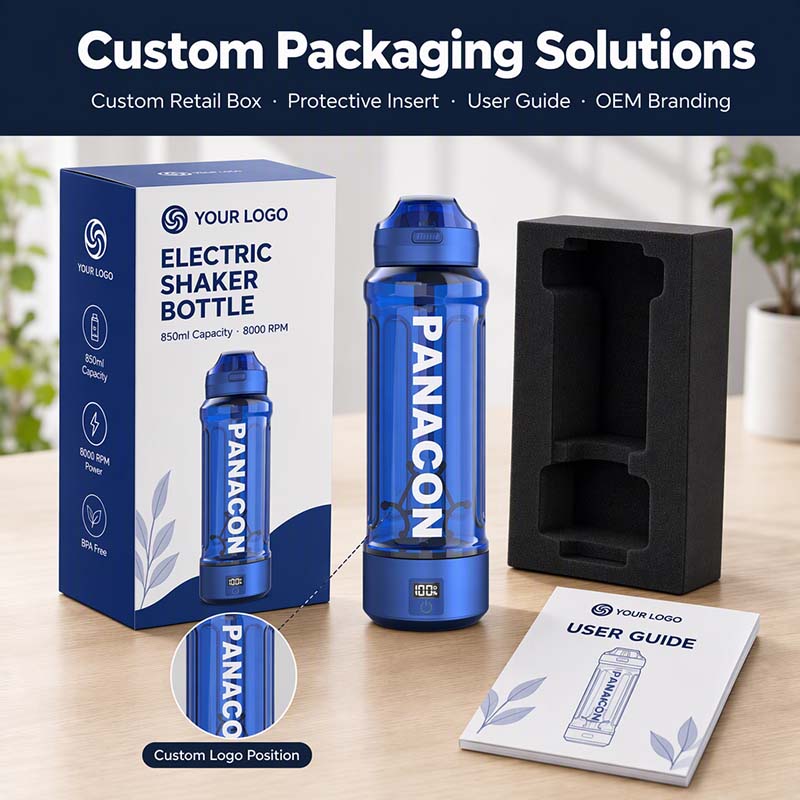 13,USB Protein Shaker Bottles